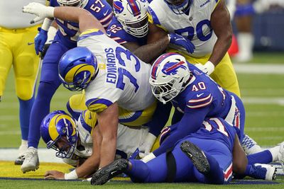 How concerning is Rams’ offensive line after disastrous showing vs. Bills?
