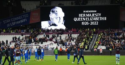 Sporting events postponed but Premier League yet to announce plans amid Queen's death