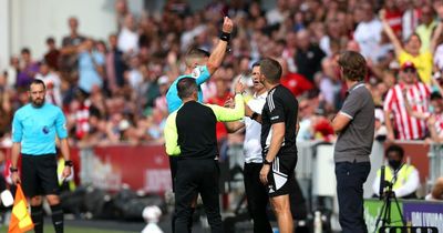Pundit makes 'really angry' Jesse Marsch claim and reflects on Brentford red card