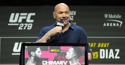 100-person brawl breaks out as Dana White is forced to cancel UFC 279 press conference