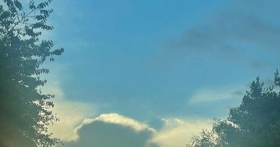 Woman spots Queen in clouds just moments after she died