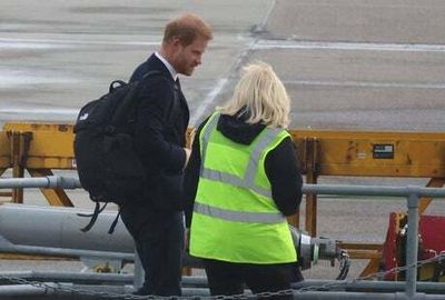 Prince Harry spotted leaving Balmoral alone after death of his grandmother Queen Elizabeth II