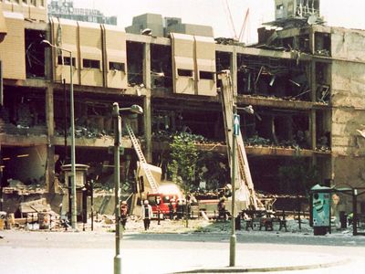 Man arrested over 1996 IRA Manchester bombing