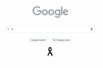 Google goes grey to pay tribute to the Queen