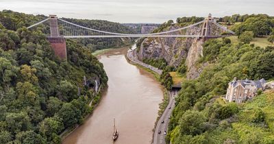Clifton Suspension Bridge to mark the passing of The Queen