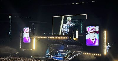 Sir Elton John says Queen was 'inspiring presence' as he pays heartfelt tribute onstage