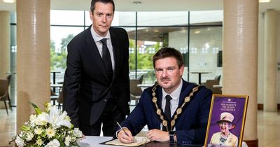 Lisburn and Castlereagh Council opens books of condolence in wake of Queen's death