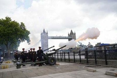Queen’s death: 96 rounds of gun salutes fired to mark passing of Queen Elizabeth II