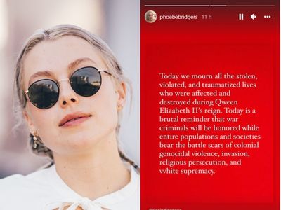 Phoebe Bridgers shares post mourning ‘all the violated lives destroyed during Queen Elizabeth II’s reign’