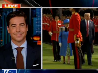 Fox host skewered for claiming the Queen ‘never had a better time’ than when she met Trump: ‘Abject desperation’