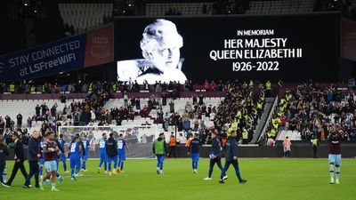 English Premier League football postponed in wake of Queen's death, other sporting events to go ahead