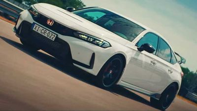 F1 Champ Max Verstappen Has Fun In The New 2023 Honda Civic Type R