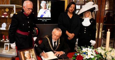 Emotional tributes flood in to 'remarkable' Queen at Liverpool Town Hall