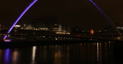 Gateshead Millennium Bridge to remain lit purple for Queen throughout mourning period