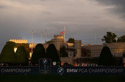 The BMW PGA Championship has been shortened to 54 holes, play to resume Saturday morning