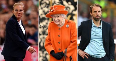 England bosses Gareth Southgate and Sarina Wiegman pay touching tributes to Queen