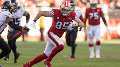 Shanahan Shares Latest on George Kittle Injury for Week 1