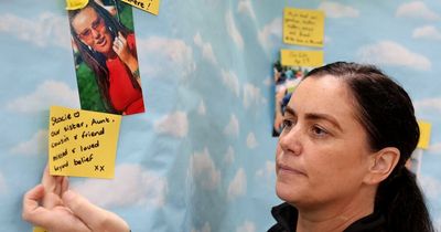 West Belfast woman who lost siblings to suicide helps to launch 'Wall of Hope'