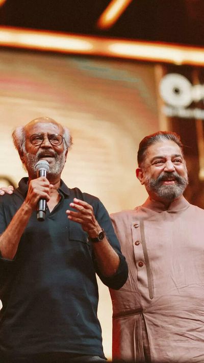 Candid moment from 'Ponniyin Selvan' trailer and audio launch