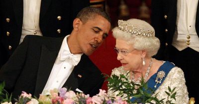 The Queen asked Chancellor 'tell drunk Barack Obama' to go to bed after banquet Martinis