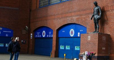 Rangers fans mourn the Queen as floral tributes to the late monarch laid at Ibrox