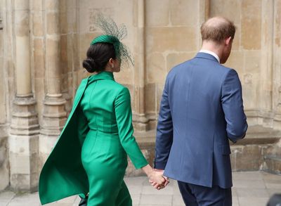 King’s nod to Harry and Meghan wins approval from mourners