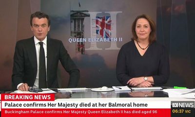 ‘Everything kicked into gear’: how Australia’s media covered the Queen’s death