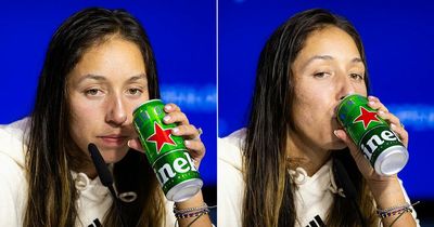 World's richest athlete drinks beer in US Open presser to speed up drug testing process