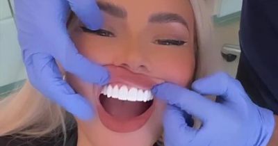 Chloe Sims says she 'feels like me again' as she flaunts new teeth after makeover