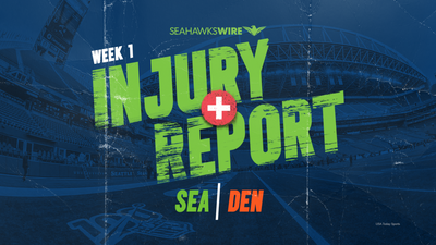 Seahawks Week 1 injury report: 4 players upgraded on Friday