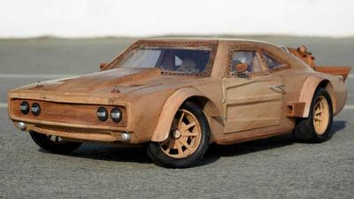 Fast And Furious Dodge Charger Wood Carving Is A Slow And Calm Build