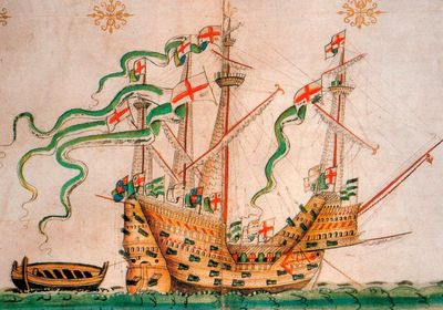 Which was the ill-fated sister ship of the Peter Pomegranate? The Saturday quiz