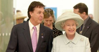 Sir Paul McCartney recalls making the Queen 'giggle' as he shares precious moments