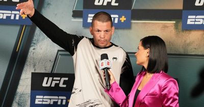 Nate Diaz offers to fight Khamzat Chimaev backstage after rival missed weight