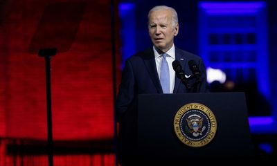 President Biden finally is sounding the alarm about democracy. Good