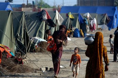 UN chief Guterres visits flood-battered areas of Pakistan