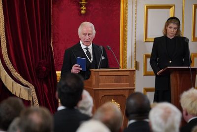 The King’s declaration in full