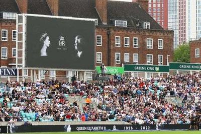 England vs South Africa: Moving tributes paid to the Queen as ‘God Save the King’ sung at The Oval