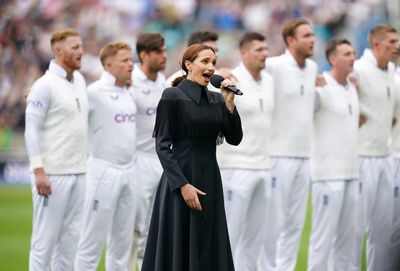 Historic rendition of God Save The King fills Oval as cricket commemorates Queen