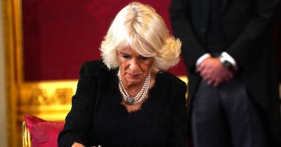 Queen Camilla wore sentimental pearl necklace at proclamation to honour King Charles