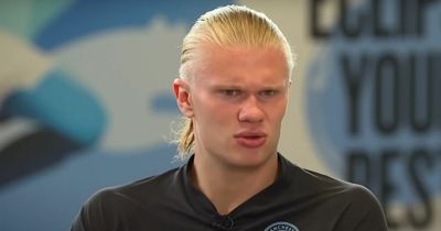 Erling Haaland labels Pep Guardiola a "freak" and admits difficulty adapting at Man City