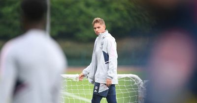 Emile Smith Rowe's two-word Instagram response as double Arsenal boost emerges in training