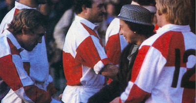 Welsh rugby legend's joke about the English left Queen in 'livid astonishment'