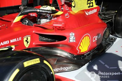 Ferrari explains old F1 car floor test in Italian GP practice