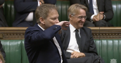 Grant Shapps tells MPs how Queen saved him from embarrassment after he kissed her hand