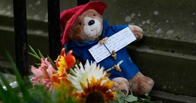 Moving Paddington Bear tribute for Queen left outside Holyrood by well-wishers