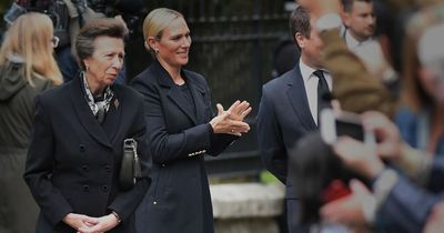 Royal Family read tributes to The Queen outside Balmoral and talk with well-wishers