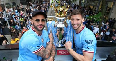 Neymar gives glowing verdicts on Man City duo Kyle Walker and Ruben Dias