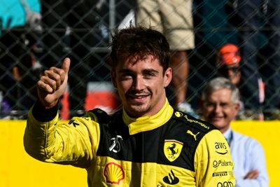 Ferrari's Leclerc claims pole at Monza