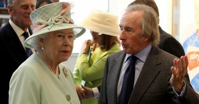 'Emotional' Jackie Stewart was due to see 'good friend' the Queen in 2 or 3 days' time